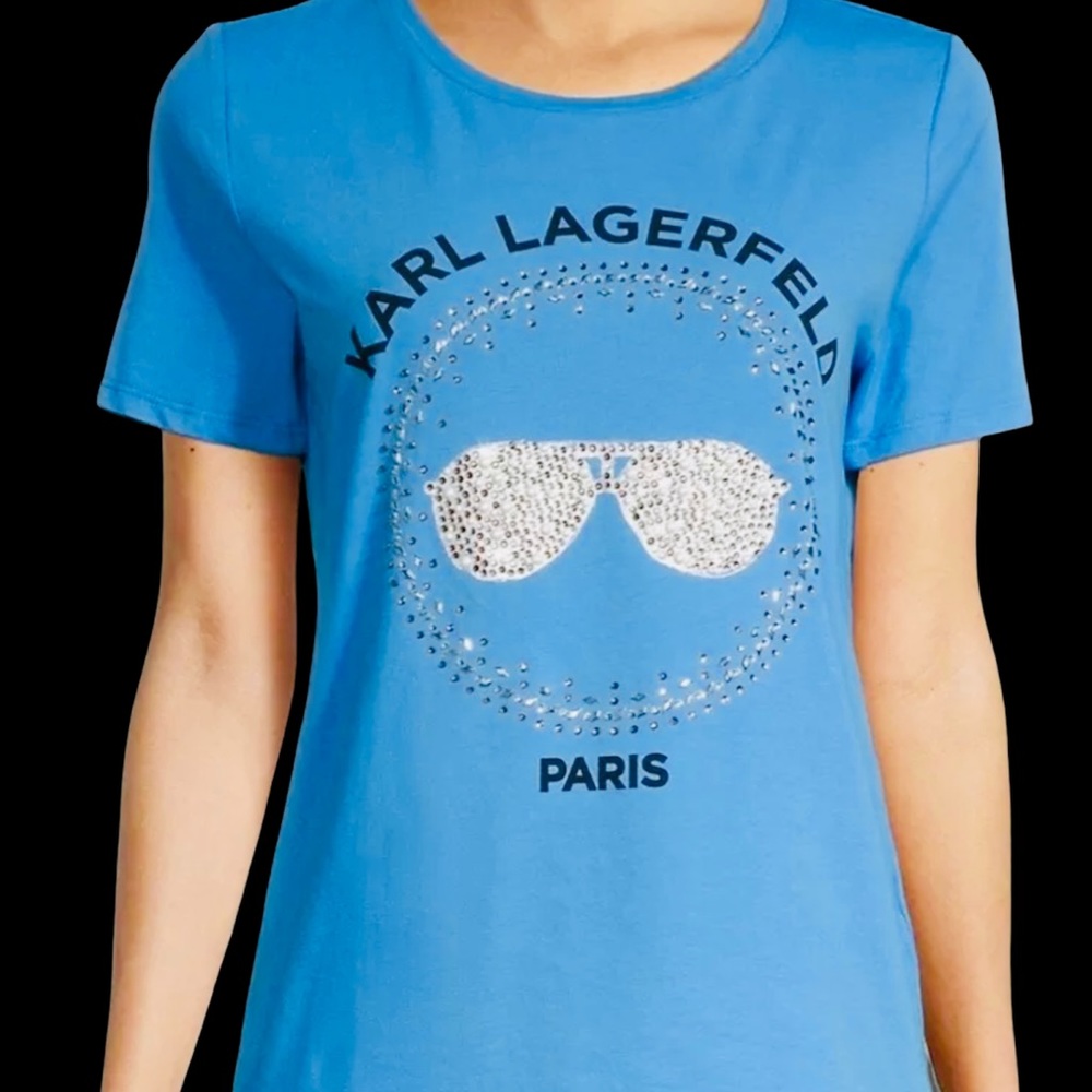 NWT KARL LAGERFELD PARIS WOMEN'S T-SHIRT 
Size M,L